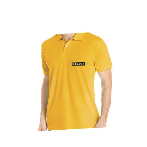 camiseta polo amarelo 4-4